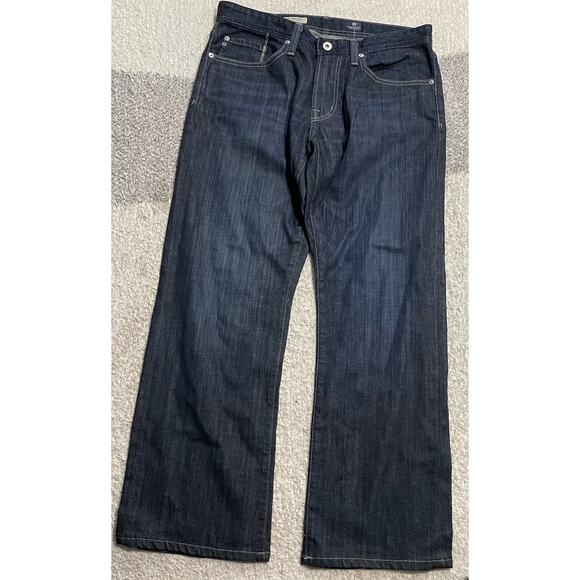AG Adriano Goldschmied Mens Actual Size 32x28 Protege Straight Leg Jeans Blue - Picture 1 of 11